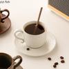 Japanese Retro Ceramic Coffee Cup High Beauty  Mug Milk Cup Juice Beverage Cup Household Breakfast Cups Tea Cups Water Cups
