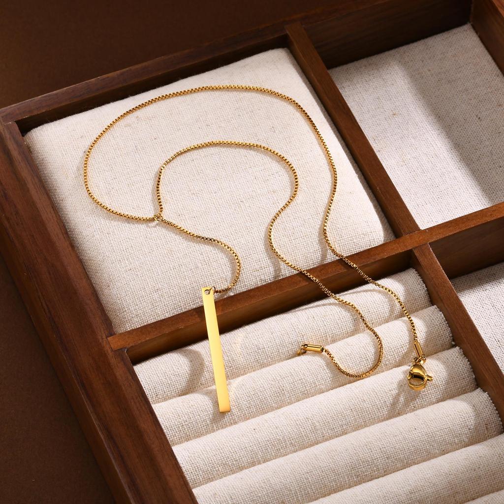 Modeschmuck Y-förmige Quaste Halskette Kasten Kette Damen Accessoires 1572