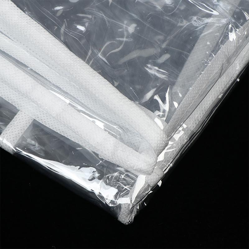 Plastic Dining Chair Covers Waterproof PVC Seat Chair Protector Short/Medium/Long Seat Dustproof Cover For Home Kitchen Bedroom