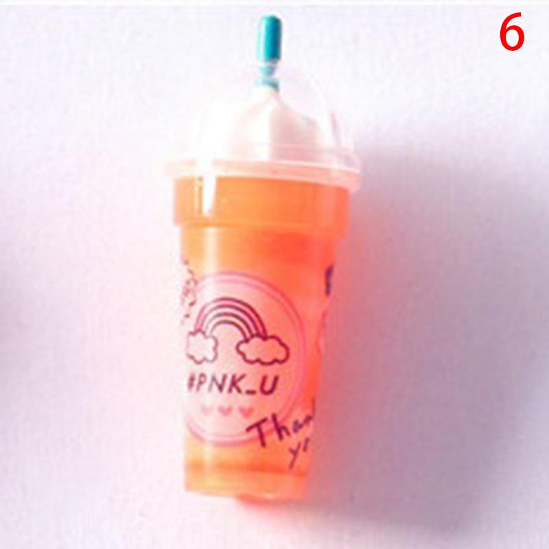 Mini Milkshake Ice Cream Lemon Milk Fruit Tea Water Cup Strawberry Banana Miniatures Dollhouse Accessories Cups Kitchen Toys
