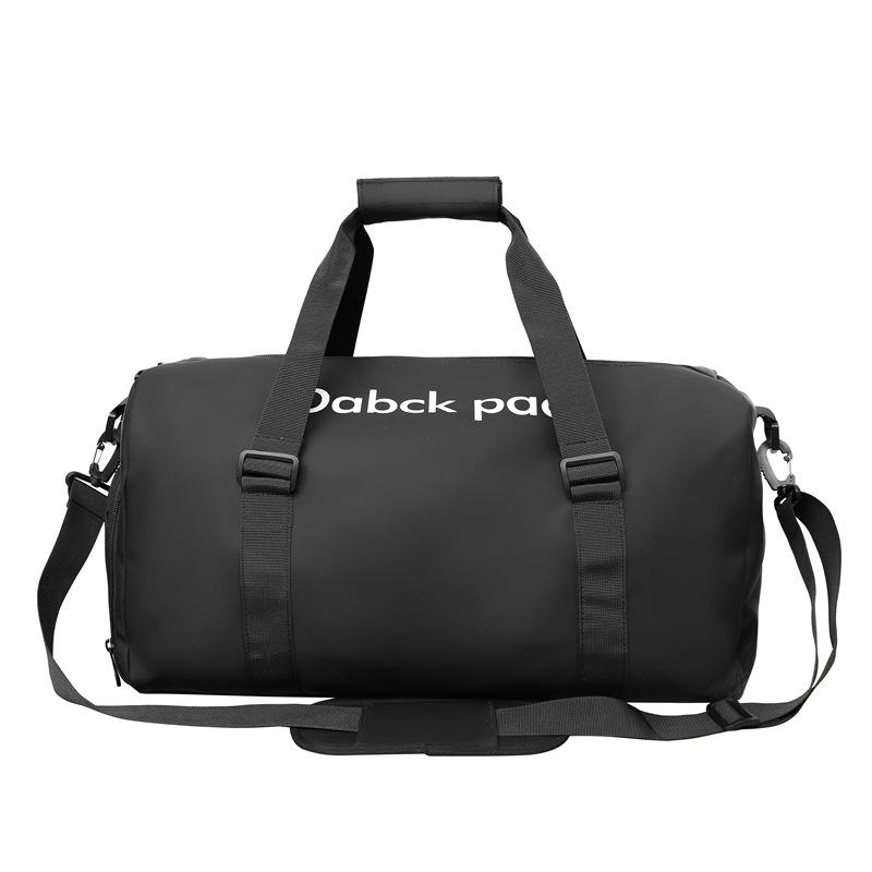 Couple models, short-distance outing, large-capacity decompression, travel bag, wet and dry separation, fashionable fitness bag, can cover tie rod
