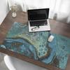 Protective Tabletop Mat for Company Office Abstract Texture 120X60 Cm