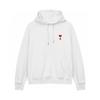 Cotton Couple Matching Set Oversized Hoodie With Heart Print Loose Fit Jogger Pants Men Women