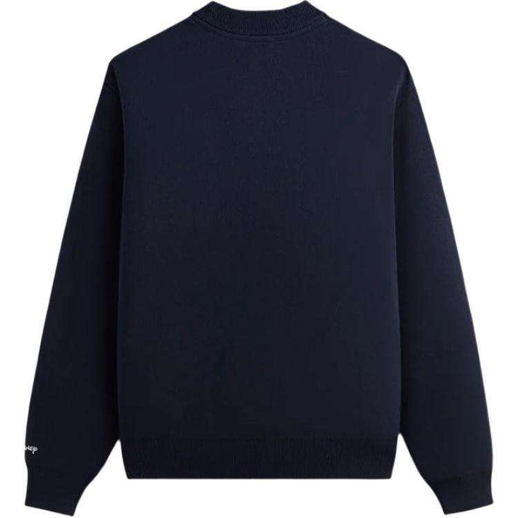 Kith X Disney Donald Duck Lewis Crewneck Sweater Nocturnal Men Tops Blue KHM033053-413