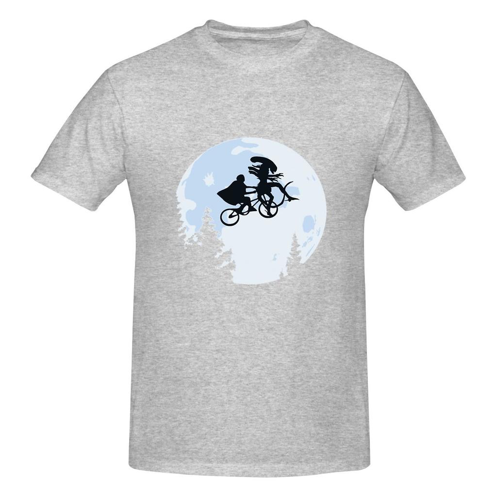 Xenomorph E T Skinfriendly Tshirt Retro Minimalist Thin For Summer Tshirt
