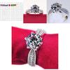 Exquisite Women Luxury Ring In Brass Perfect For Wedding And Engagement Gifts