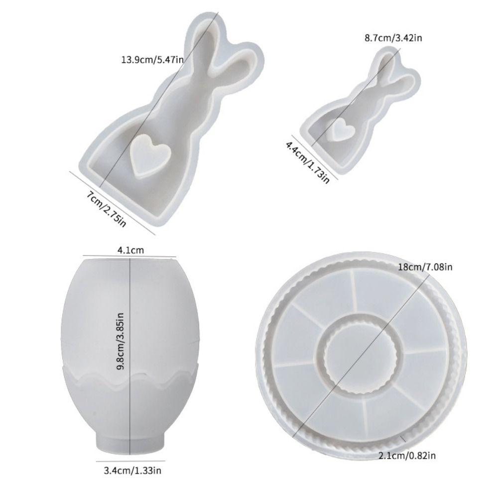 Silikon Gipsform 3D Harzform Kreative Aromatherapie Kerzenform Heimdekor