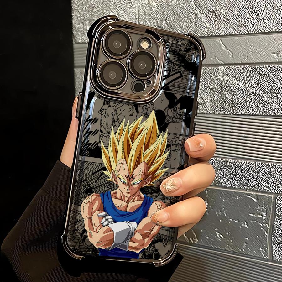Case for iPhone 13 12 11 Pro Max 16e 16 15 14 Plus 17 Air Soft Cover Dragons Balls
