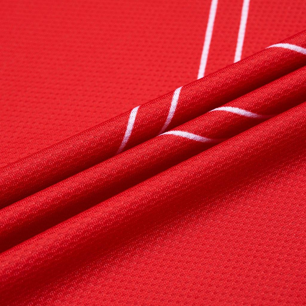 Li-Ning Badminton Series Logo Embroidered Print Short Sleeve T-Shirt Unisex Tops AAYT057-2