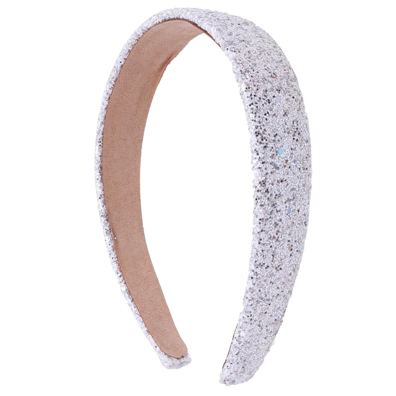 

Viral Glitter Headbands - Creative Wide-Brimmed Sparkly Hair Hoop, Colorful & Versatile, Perfect for Face Washing & Daily Looks
