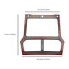 Interior Dashboard Console Navigation Cover Trim For Ford Explorer 2011-2015