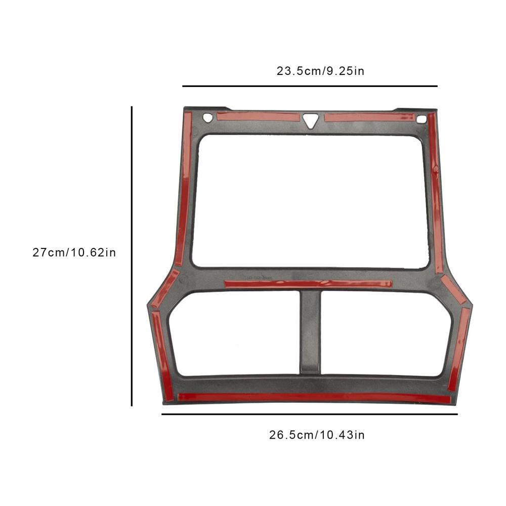 Interior Dashboard Console Navigation Cover Trim For Ford Explorer 2011-2015