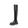 Women's Thick-Soled Retro Over-the-Knee Knight Boots - Autumn/Winter Fashion Martin Boots