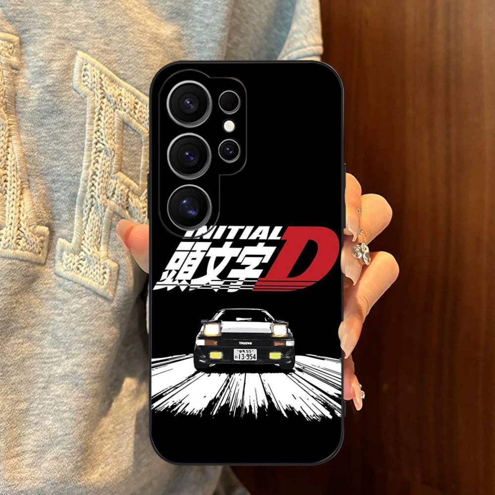 Racing Anime Initial D Phone Case For Samsung S 24 Fe 25 Ultra Plus 20 Lite 21 30 22 23 24 22 Ultra 5G Fundas