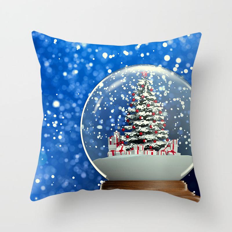 Merry Christmas Throw Pillow Cover Christmas Red Throw Pillow Cover For Sofa Home Decor