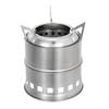 Portable Stainless Steel Lightweight Wood Stove Alcohol Stove Burner Outdoor Cooking Picnic BBQ