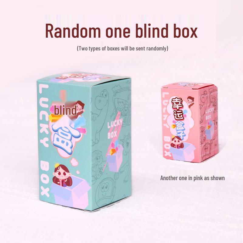 Adorable White Rabbit Figurine Blind Box - Cute Gift & Micro Landscape Decor