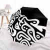 1pc Abstract Art Automatic Folding Umbrella Portable Collapsible 8-Rib Umbrella for All Seasons, Casual Outdoor Accessory, B11