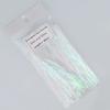 1mm Width Tying Flash Tinsel Fish Scale Gliss Glow Strands Corrugated Flash Strands  Saltwater