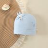 Pure Cotton Double Layer Newborn Hat for 0-3 Months, Suitable for Autumn/Winter