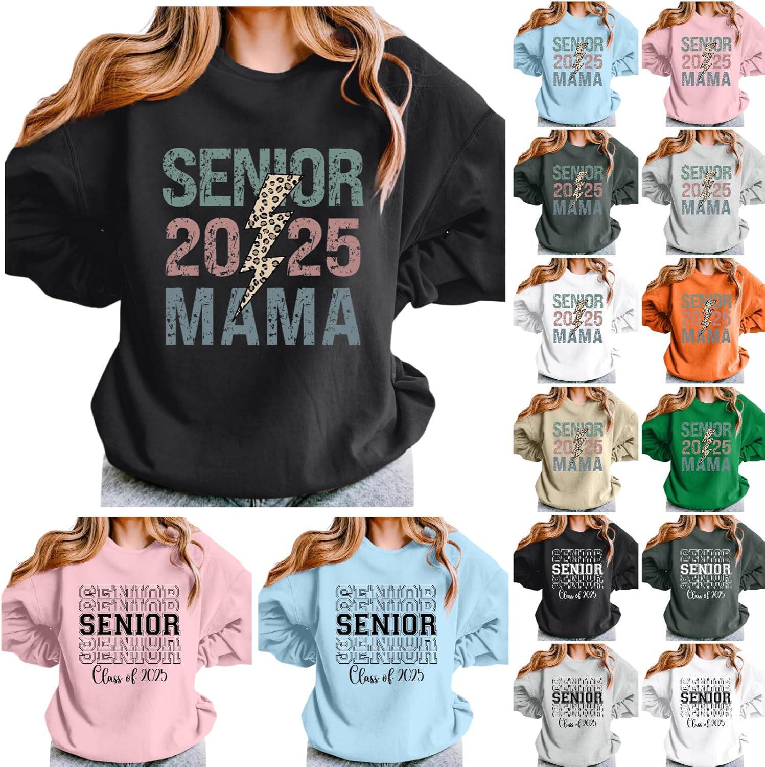 

Women s Autumn/Winter Long Sleeve Tops - New Arrivals for Halloween & Christmas Large