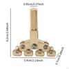 Fret Press Manually Fingerboard Multipurpose Copper Repair Tool Pressure Insert for DIY