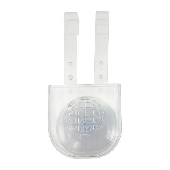 Suporte de Tablet para Limpeza com Ganchos Duplos Ajustáveis Design Ventilado Instalação Fácil Sem Furos Cabide Desodorizador de Plástico