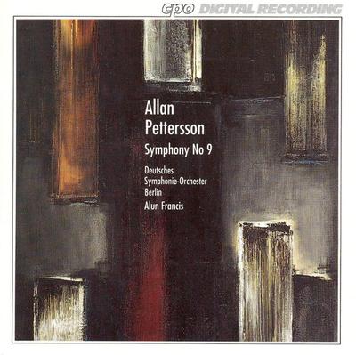 CD ALLAN PETTERSSON - DEUTSCHES SYMPHO - Symphony No 9 9992312 Cpo 1994 Germany Classical Used