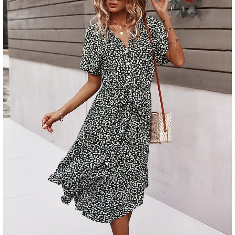 Dress Wish Casual Holiday Style Sexy Big Swing Dress a Lot of Stock