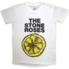 The Stone Roses Unisex T-Shirt: Lemon 1989 Tour (White) (Large)