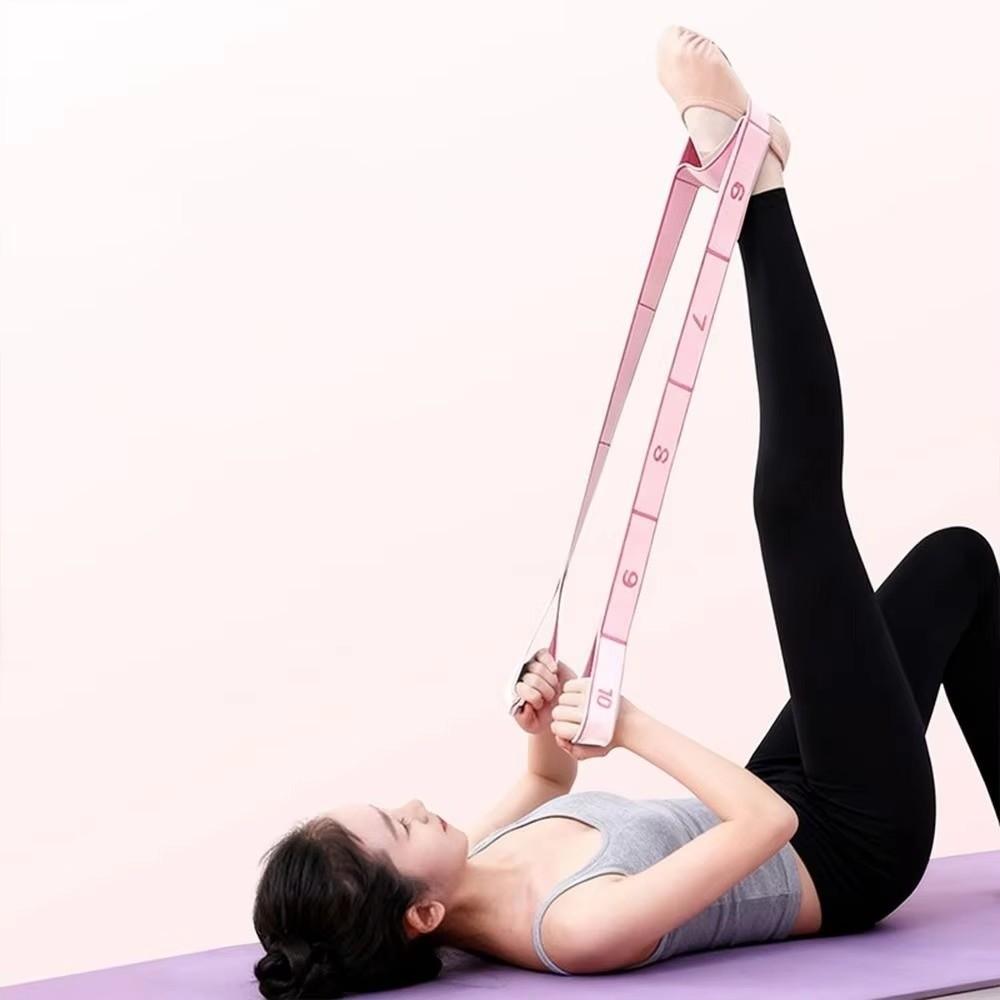 Segmented Yoga Resistance Band Elastic Rope Yoga Elastic Band Yoga Stretch Band Dance Body