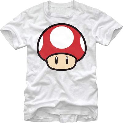 Nintendo Men's Super Mario Mushroom Power-up T-Shirt