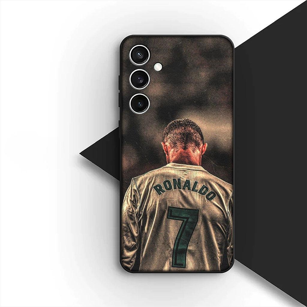 Phone Cover for Motorola Moto Edge 70 60 Fusion NEO Pro G Stylus G56 G96 G04 G05 20 Case  Soccer No7 King CR7s Football No 7