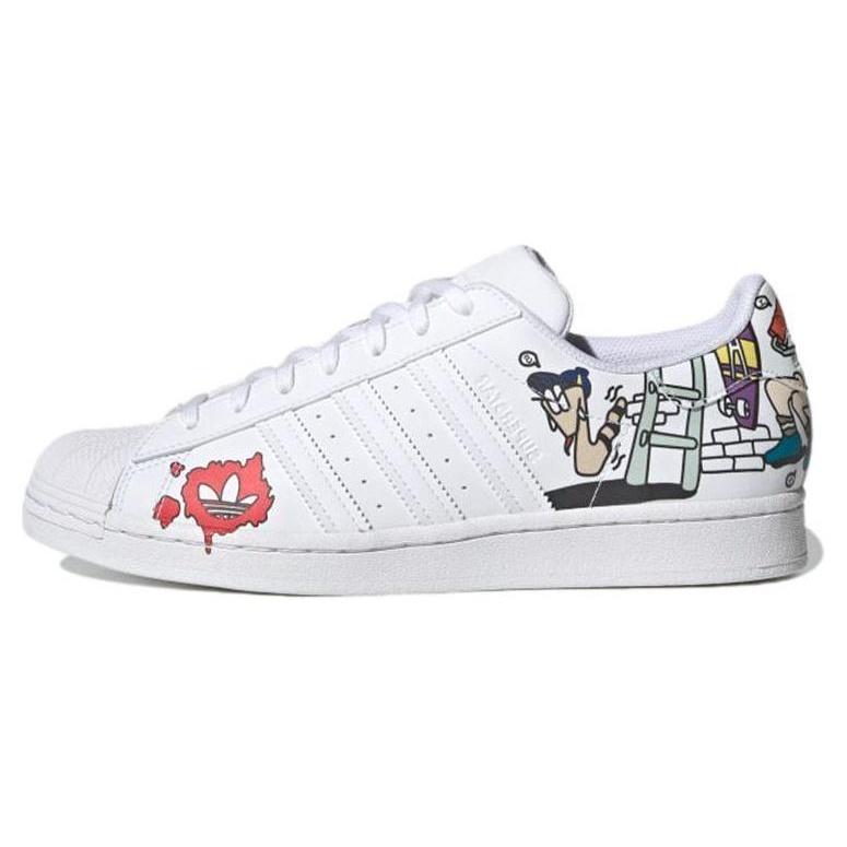 adidas Originals Superstar Sneakers  Off White  Men s GW5782