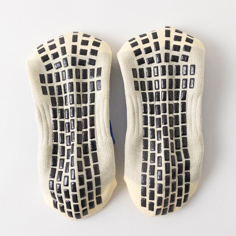 Unisex Anti-Slip Breathable Mid-Calf Football Socks with Moisture-Wicking Terry Sport Bottom