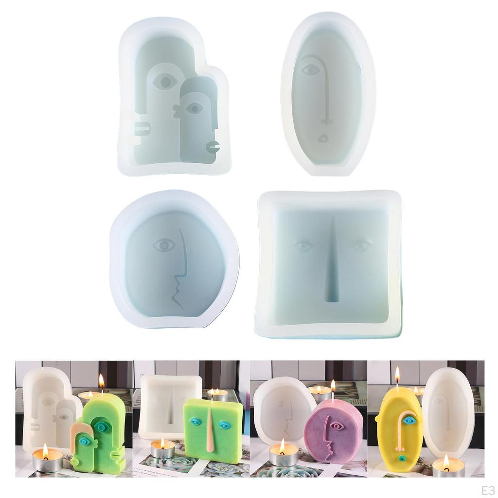 3D Silicone Making Decor Human Casting Tool Polymer Handmade Ornament for Mousse