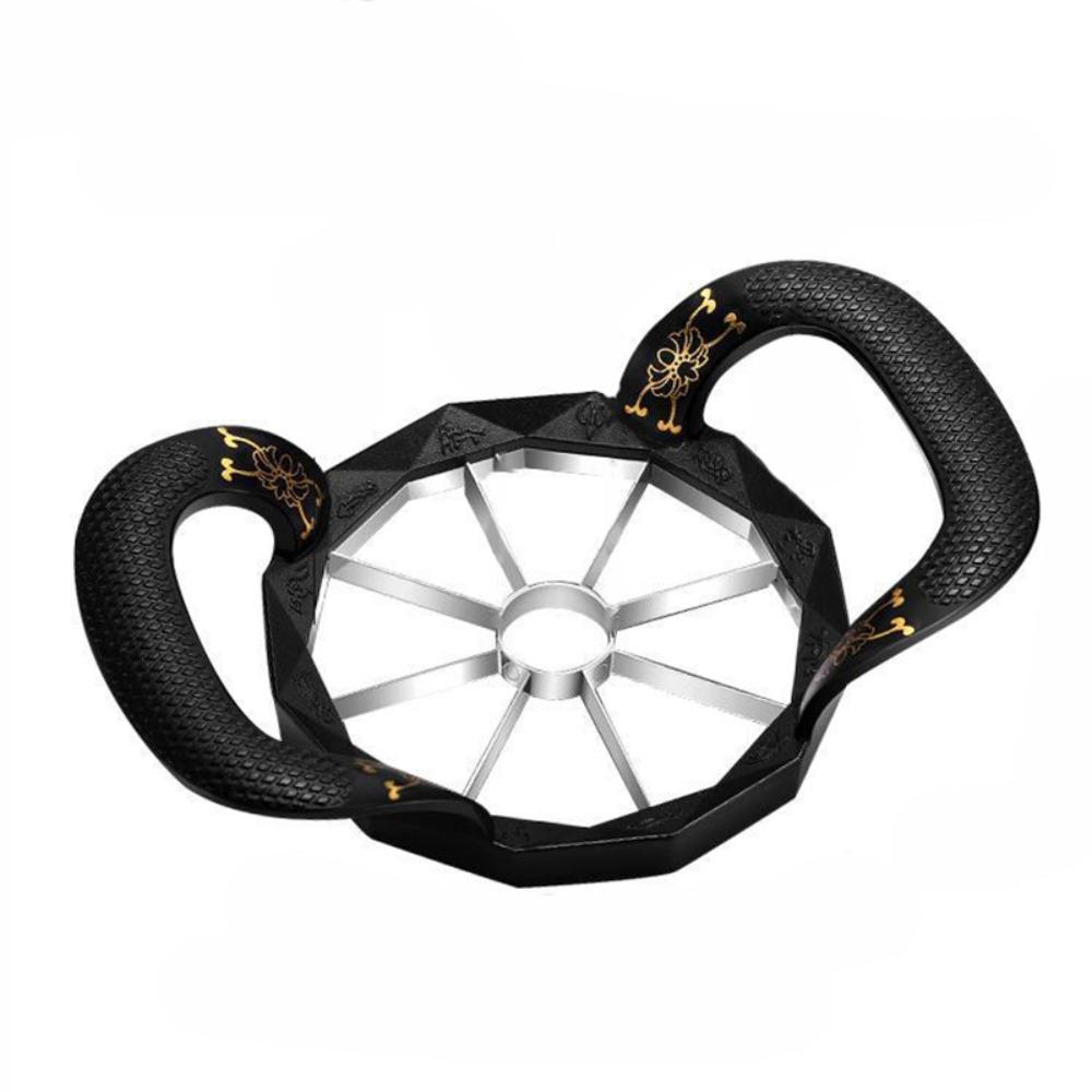 

304 Stainless Steel Fruit Divider Thickened Fruit Corer Practical Fruit Slicer Kindergarten Black 8 Grids