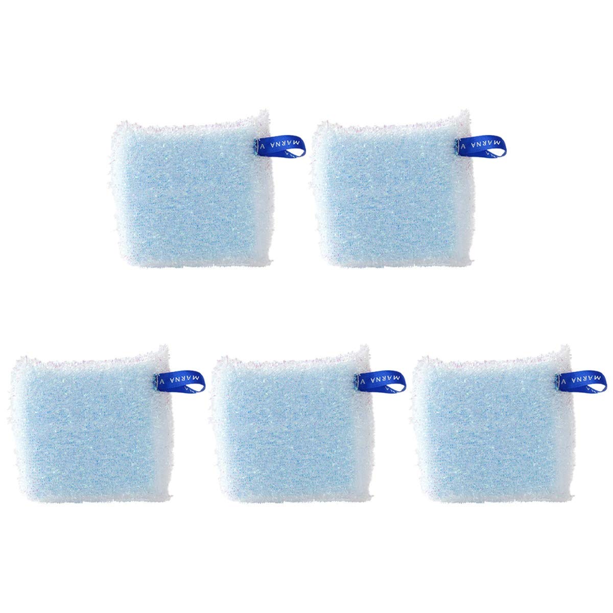 Губка-спонж Myrna Sponge Glitter Sponge Multi Blue K129B Набор из 5 шт.