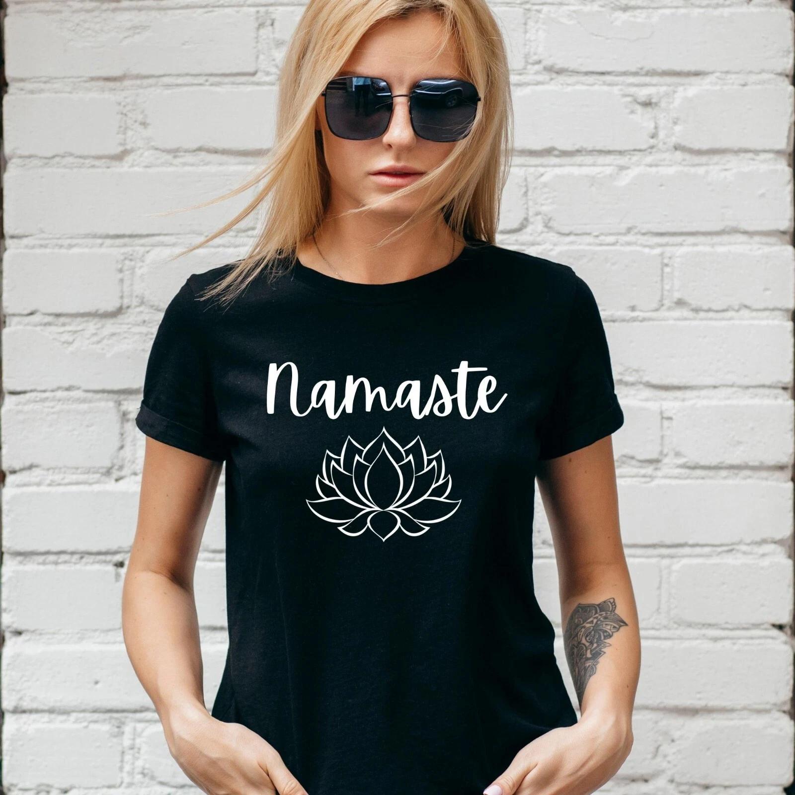 Namaste T-Shirt, Yoga, Buddhism, Hinduism, Meditation, Unisex or Ladies Fit XL