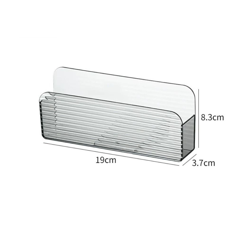Wall-mounted Home Mobile Storage Shelf Punch-free Desktop Storage Container