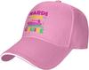 Mardi Gras Cruise Graphic Baseball Cap Adjustable Low Profile Polyester Casual Summer Hats
