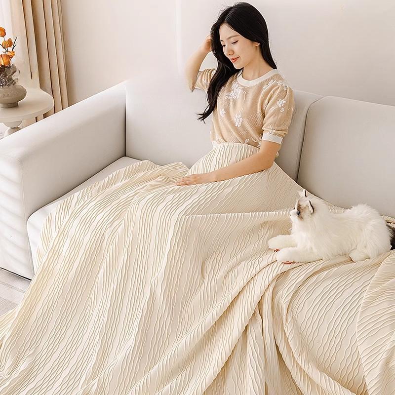 Cream Style Sofa Towel New Sofa Cover Cloth Four Seasons Universal Sofa Blanket Sofa Cover All-inclusive Non-slip Lace