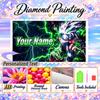 Personalized Kakashi Hatake Diamond Art Custom Name 5D Diamond Painting Full Drill DIY Craft