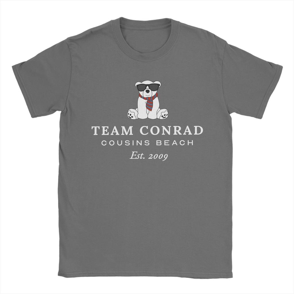 Team Conrad Est. 2009 T-Shirt for Men The Summer I Turned Pretty Vintage Pure Cotton Tees Crew Neck Short Sleeve T Shirts