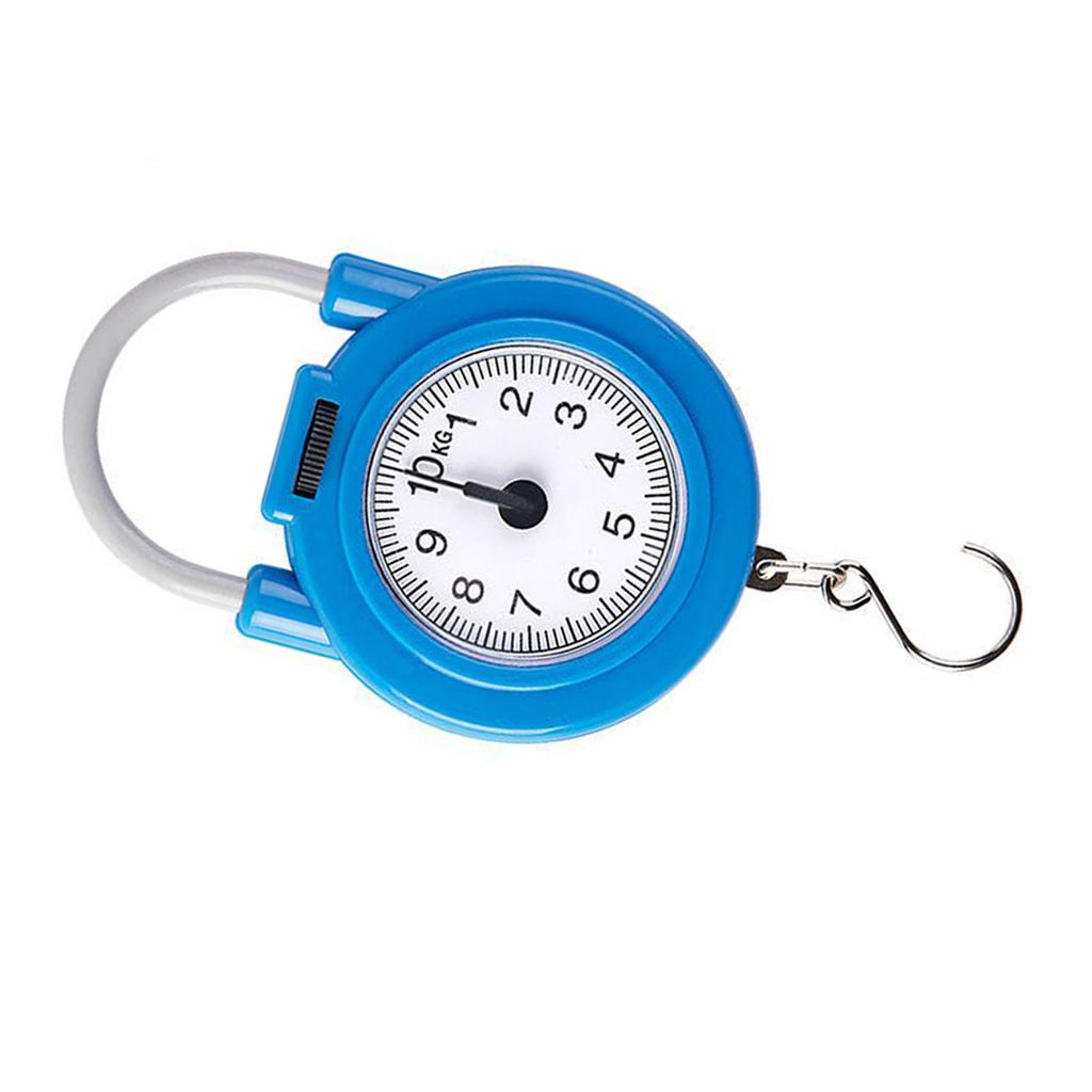 Handheld Scale High Accuracy Portable Kitchen Spring Scale 22lb Load Capacity Small Food Weighing Scale for Household