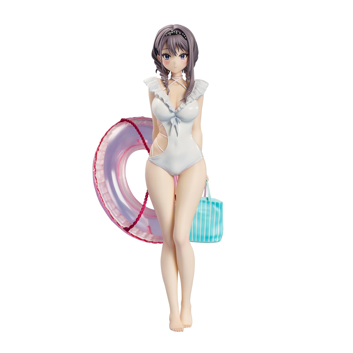 

illustration by Minori PVC ABS finished figure Saotome Shino Chikusa, non-scale & pre-painted белый