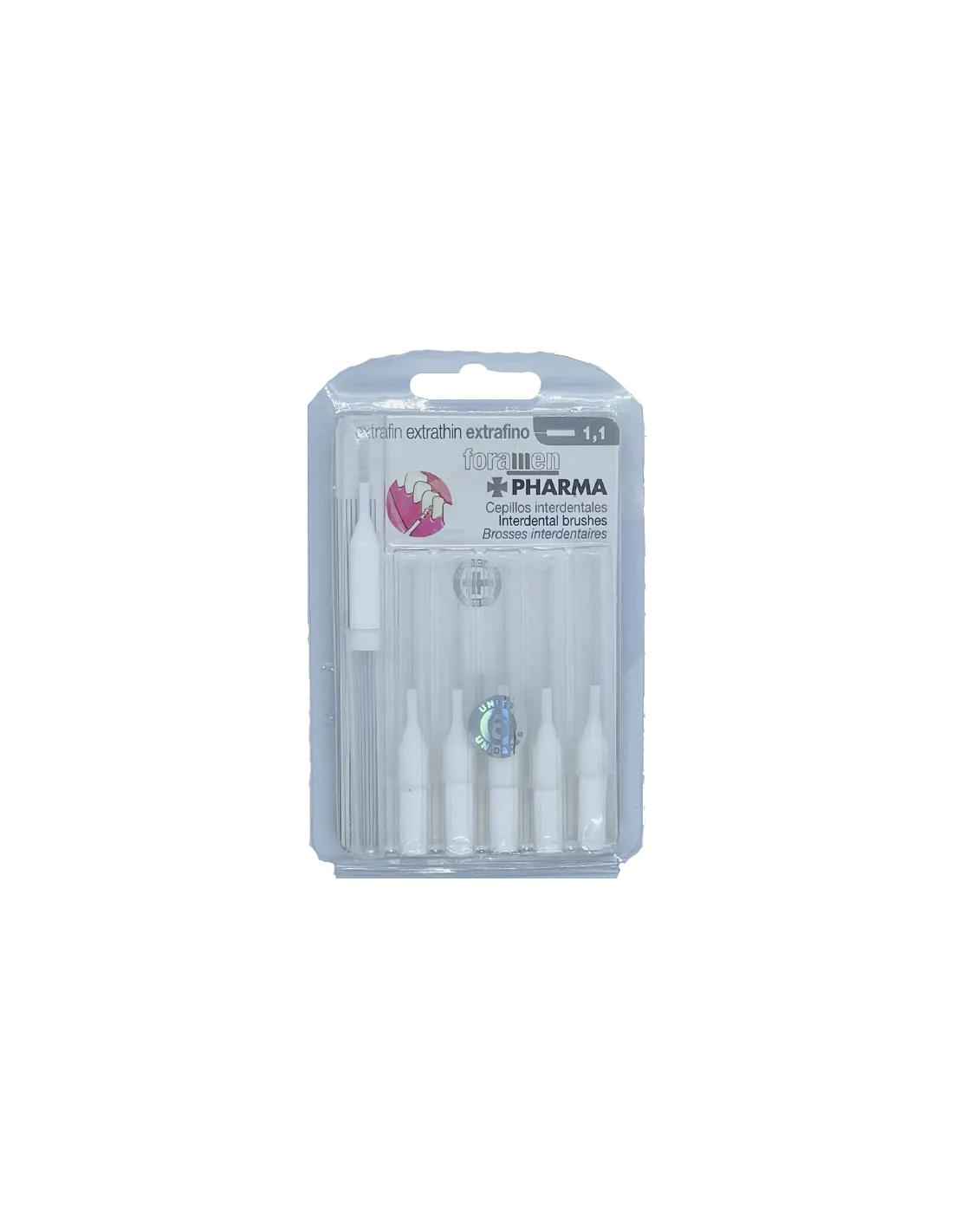 Foramen Cepillo Interdental Extrafino 1,1 6uds