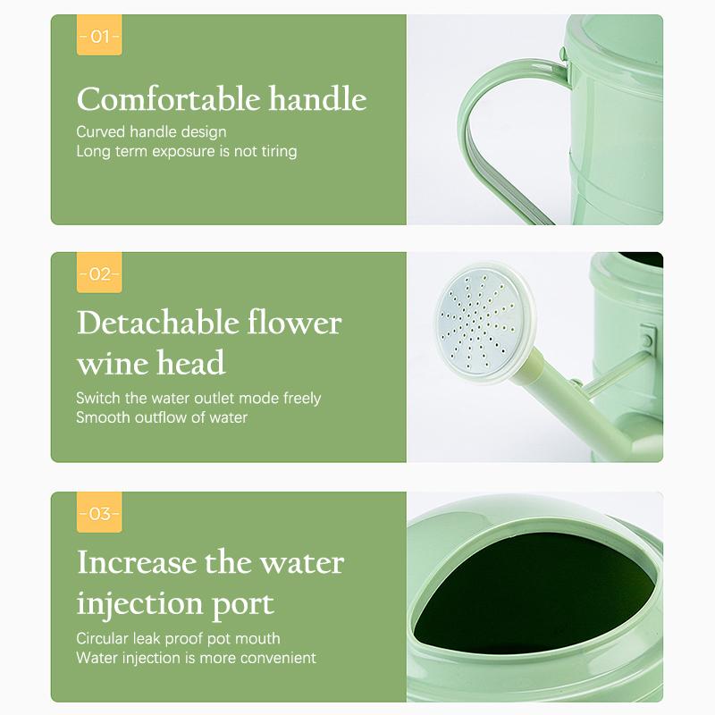 Plant Watering Can Flower Watering Can Decorative 1.5L Lightweight Long Mouth Watering Can Water Can For Plants For Indoor,Home