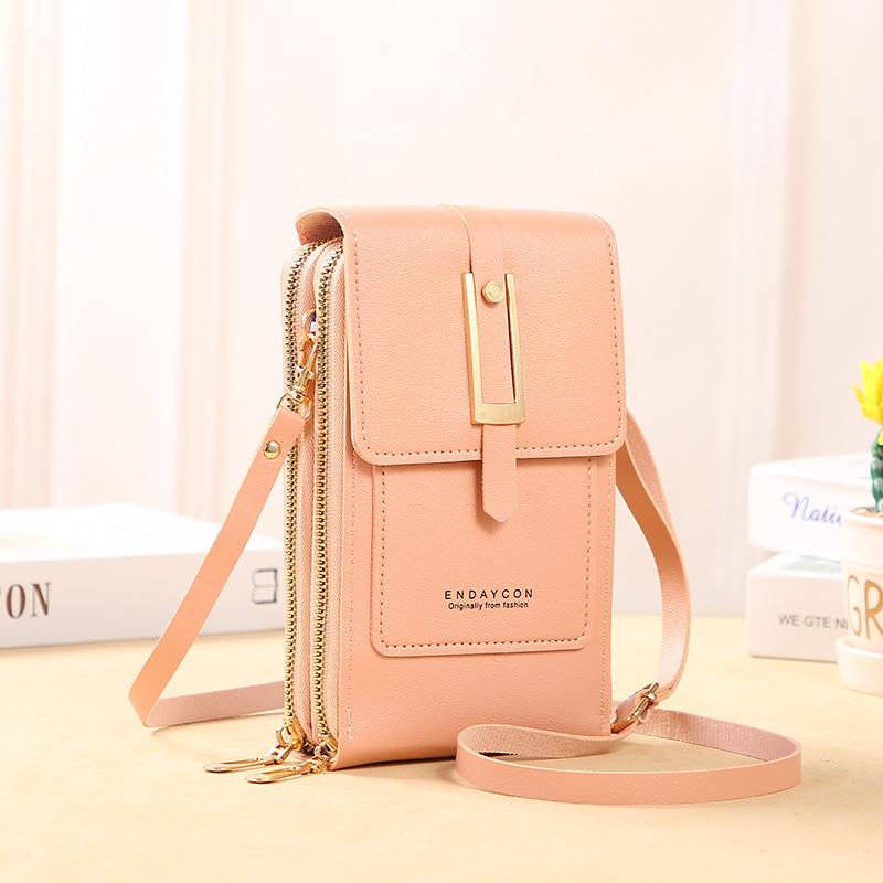 

Women Bags Soft Leather Wallets Touch Screen Cell Phone Purse Crossbody Bags For Women Small Shoulder Strap Handbag for Female