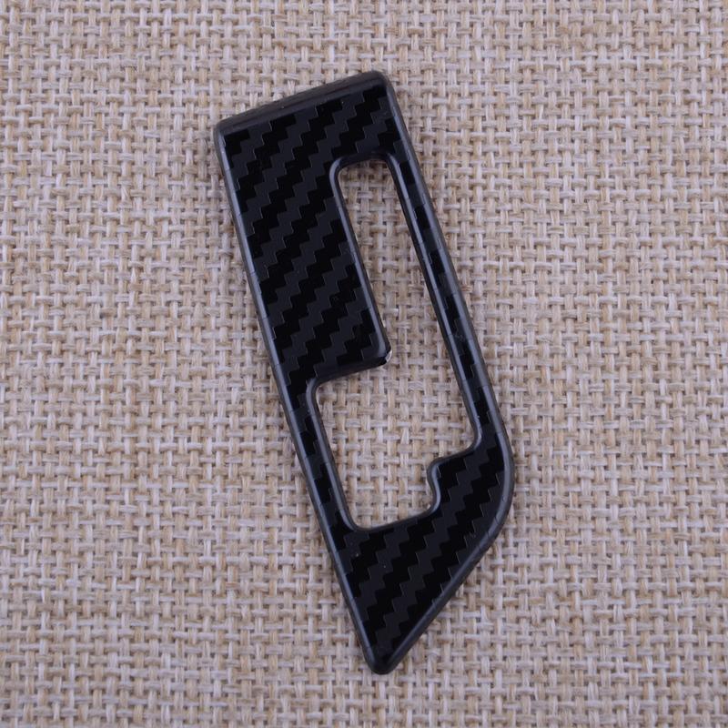 8Pcs/Set Carbon Fiber Style Stainless Steel Central Console Gear Shift Button Cover Trim LHD Fit For Toyota Camry 2018-